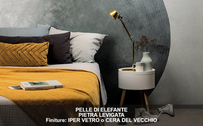 Istinto - Pelle di Elefante / Pietra Levigata, Iper Vetro o Cera