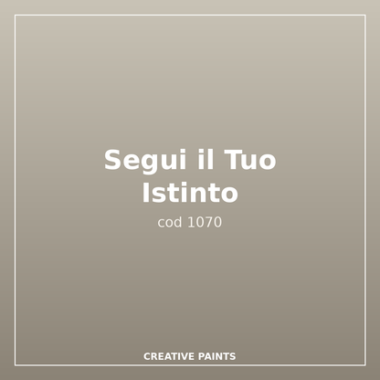 Segui il Tuo Istinto - finisaj decorativ Giorgio Graesan | Creative Paints