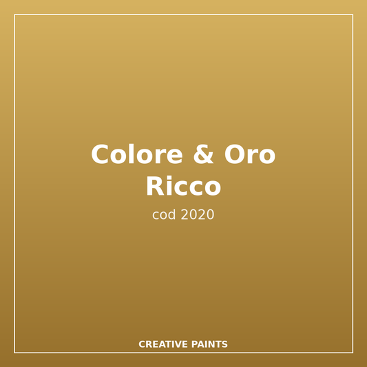 Colore & Oro Ricco - finisaj decorativ Giorgio Graesan | Creative Paints