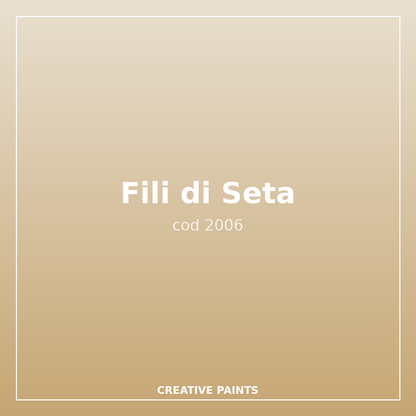 Fili di Seta - finisaj decorativ Giorgio Graesan | Creative Paints